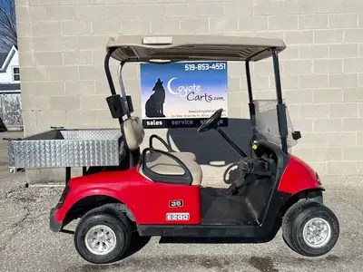 CALLING ALL GARDENERS and PROPERTY OWNERS!! 2017 EZGO RXV *GAS* ✔Manual aluminum-plated box ✔LED lig...
