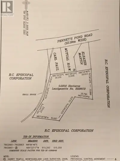 Land is hard to come by in Burin and this great location could be just the place for you to start th...