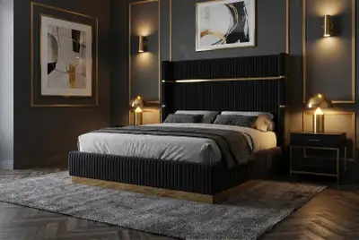 Queen size bed, View more