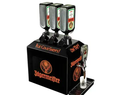 Jägermeister 3 Bottle Tap Machine... BRAND NEW and has NEVER BEEN OPENED or USED....EVER!!!!! STILL...