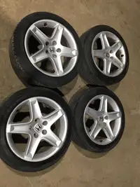 225 45 17 - RIMS AND TIRES - CONTINENTAL - CIVIC Si