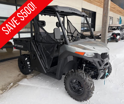 2026 UFORCE 600 EPS $15,799 + $1,225 freight + $700 preparation fee = $17,724 - $500(CF Moto) = $17,...