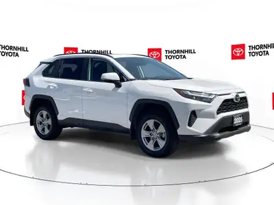 Thornhill Toyota Proudly Presents This White 2025 Toyota RAV4 Hybrid with XLE AWD Package, Featuring...
