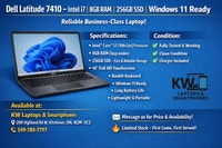 Dell Latitude 7410 Kitchener / Waterloo Kitchener Area Preview