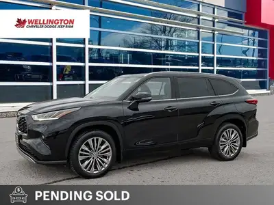 2020 Toyota Highlander Limited AWD 8-Speed Automatic 3.5L V6, Leather, Navigation, Premium Sound Sys...