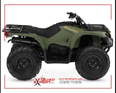 2026 Yamaha Kodiak 450 base model DO-IT-ALL ATV. With an Ultramatic automatic transmission, On-Comma...
