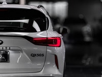 The 2023 INFINITI QX50 Sport is the boldest expression of the QX50 lineup, trading traditional chrom... (image 7)