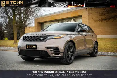 2020 Land Rover Range Rover Velar R‑Dynamic S P340 The 2020 Range Rover Velar R‑Dynamic S P340 is a...