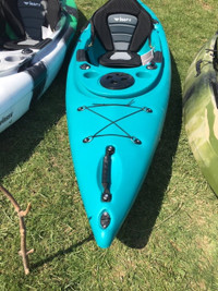 Strider 10' Sit in kayak free paddle various colors rod holder