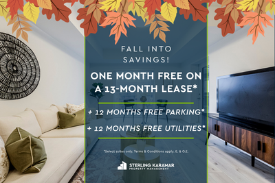 Limited Time Offer | Enjoy One Month FREE on a 13-Month Lease + 12-Months FREE Parking & Utilities!*...