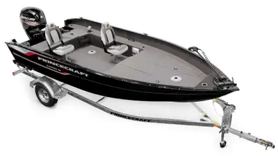 Marsh's Marina Canadian Made! On Order 2027 Princecraft Hudson 190 BT (Back Troller) with 90 Hp Mecu...