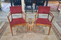 Matching Mid Century Arm Chairs - EACH