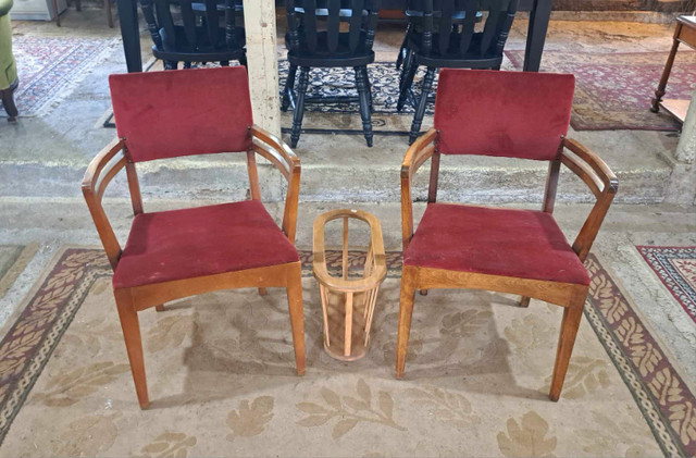 Matching Mid Century Arm Chairs - EACH in Chairs & Recliners in St. Albert