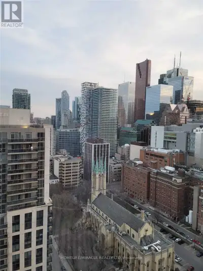 A Penthouse (One Bed + Den) By Menkes In Downtown Toronto + Lake Views. A Den Has A Sliding Door Can...