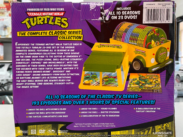 Teenage Mutant Ninja Turtles: The Complete Classic Series in Other in Oakville / Halton Region - Image 3