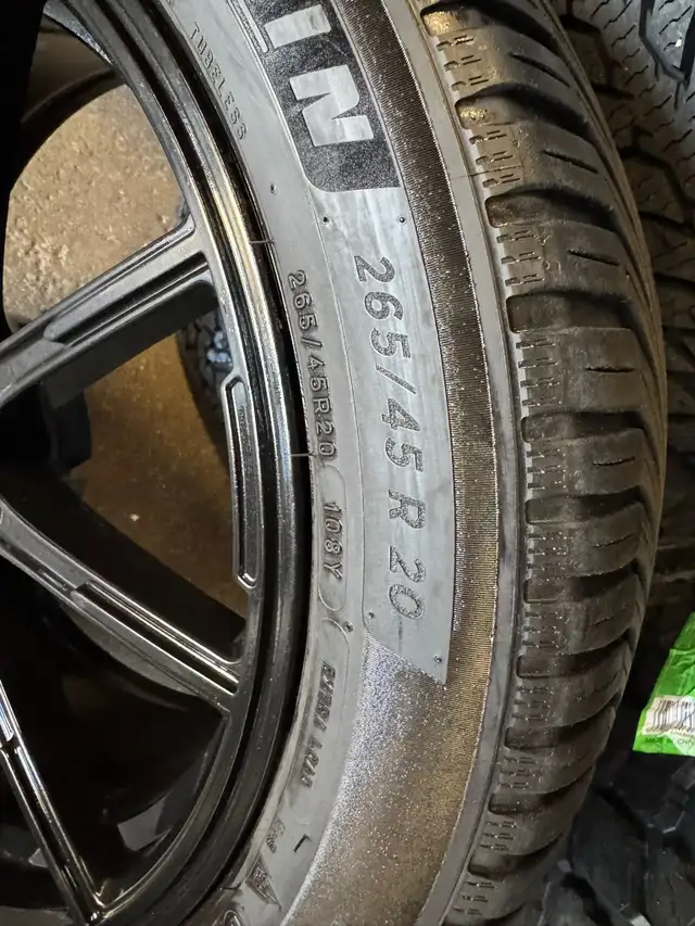 Four New 20″ 5x112 Mercedes Replica w/ 265/45R20 Michelin in Tires & Rims in Oakville / Halton Region - Image 8