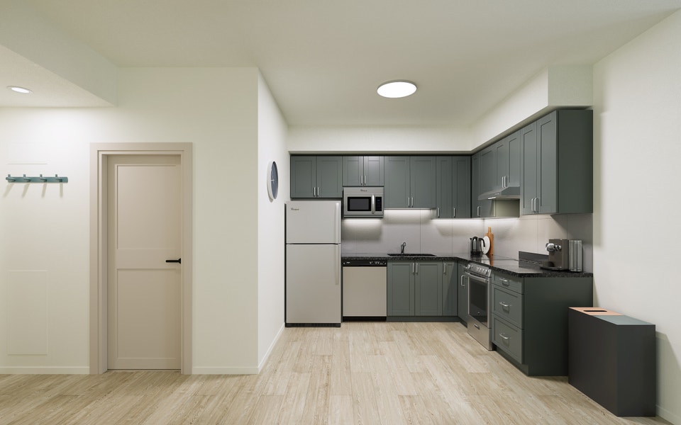 20 University - New Build 2026 - 1 Bedroom + Den, 1 Bath 2