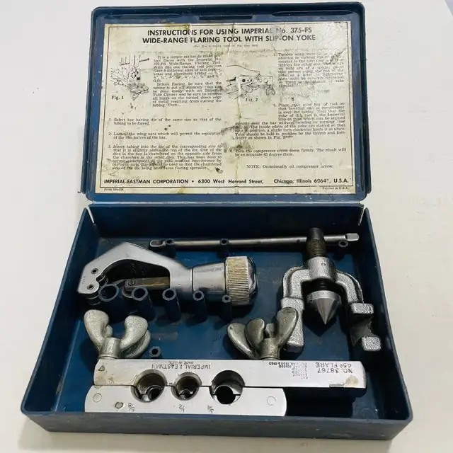 IMPERIAL- EASTMAN #375-FS ~ Flaring Tool 1/8" to 3/4", USA Made628632630132511222
