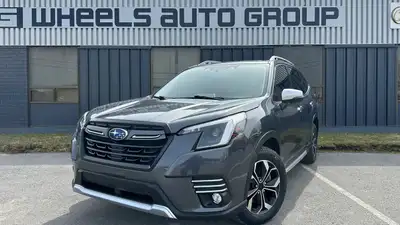 Listed here is the 2022 Subaru Forester, Premier, AWD. This vehicle is powered by a boxer 2.5L 4CYL...