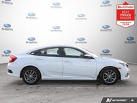New Price! Odometer is 15626 kilometers below market average! Platinum White Pearl 2020 Honda Civic... (image 5)