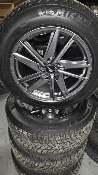 This package is barely used maybe half a winter of use. Rims and tires are in perfect condition and...