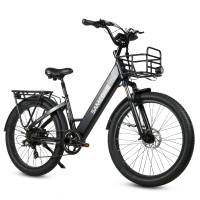 750W Step Thru Mountain Ebike 90km Range Free Rack/Basket