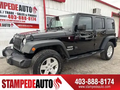 Stampede Auto is honored to present a wonderful example of pure vehicle design... this 2016 Jeep Wra...