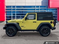 No Accidents, Nicely Optioned, Dealer Serviced, High Velocity Yellow 2023 Jeep Wrangler Willys 4X4,... (image 1)