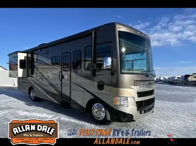 Explore the 2013 Tiffin Allegro 32CA Class A motorhome featuring multiple slide-outs, spacious livin...