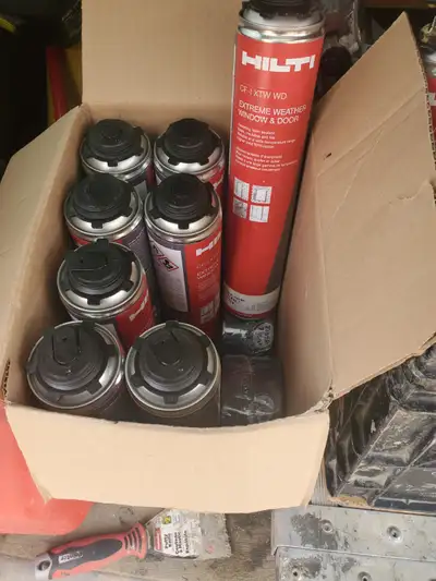Hilti foam can, View more