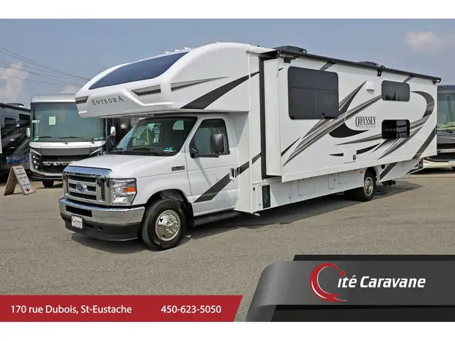 2023 Entegra Coach Odyssey 31F Bund Bed NEUF VR/RV Classe C 2023 in RVs & Motorhomes in Laval / North Shore - Image 35
