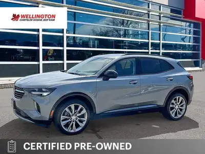Moonstone Gray Metallic 2023 Buick Envision Preferred AWD with the Sport Package, 9-Speed Automatic,...
