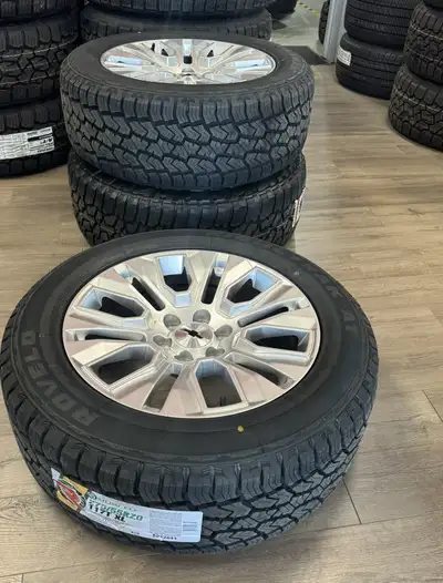Brand New GMC / Chevy Rim & Rovelo All-Weather Tire Package Summer | All-Weather Stock#: R232HS-2090...
