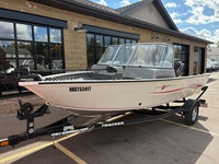 16’6” Length! 60HP Mercury 4Stroke Outboard Motor! Minn Kota Trolling Motor Included! Trailer Includ... (image 2)