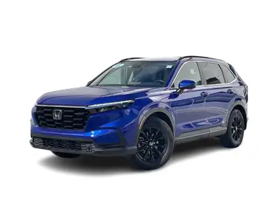 Our 2025 Honda CR-V Sport in Still Night Pearl is in stock and ready for your driveway! Call to book...