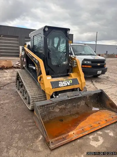 Ready For Snow !!! 2022 ASV RT75 Multi Terrain Loader for sale - ONLY 803hours!! Complete machine in...