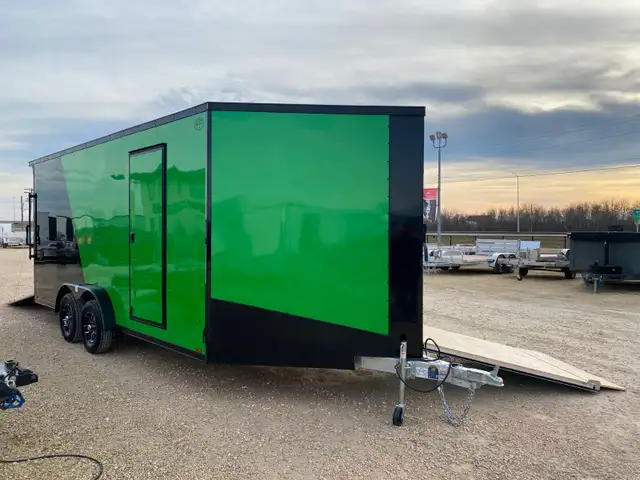 2026 AmeraLite 7.5' x 23' x 84" V-Nose Snowmobile Trailer in Cargo & Utility Trailers in Regina - Image 19