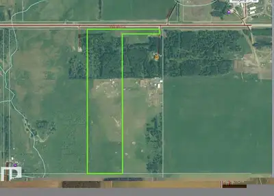 This Exceptional 34.71 Acre Property Offers an Ideal Mix of Open Arable Land and Natural Treed Areas...