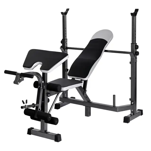 NEW ADJUSTABLE WEIGHT LIFTING BENCH 660 LBS HOME GYM  WLB1V0 in Exercise Equipment in Saskatoon - Image 2