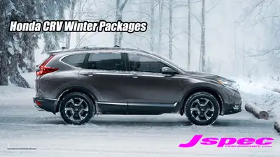 AD ID 52557 Winter Tire & Rim Packages for Honda CR-V (Years 2019-2026) Now available at jspec perfo...