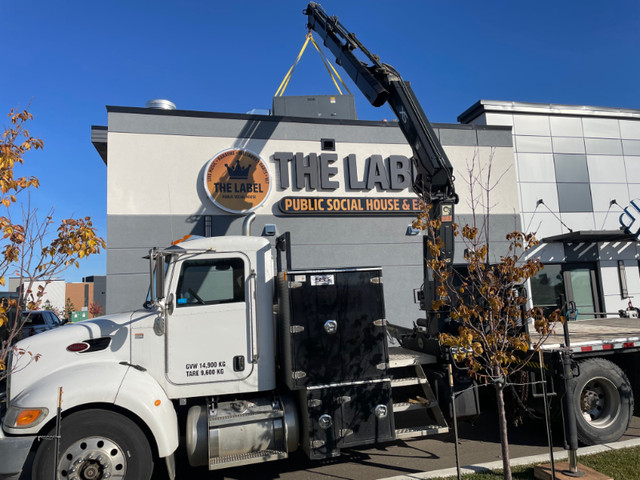 Picker Truck ,Crane Truck Service in Renovations, General Contracting & Handyman in Edmonton