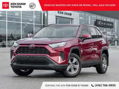 Ruby Flare Pearl 2024 Toyota RAV4 XLE AWD! Sunroof / Power Driver Seat / Push Button Start / Power T...