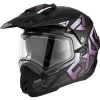 FXR Torque X Grape Snowmobile Helmet W/Electric Shield SALE