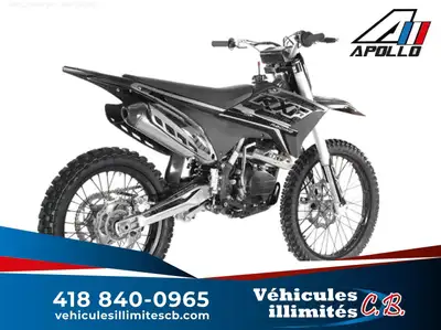 2023 Apollo Motors RXF 250 2023 Apollo RXF 250 DÉMARREUR ÉLECTRIQUE Voici le dernier venu de la gamm...