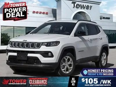This Jeep Compass boasts a Intercooled Turbo Regular Unleaded I-4 2.0 L/122 engine powering this Aut...