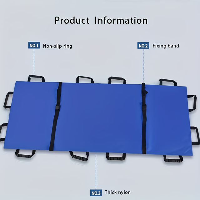 Portable Lightweight Stretcher with 12 Rubber Foam Handles in Health & Special Needs in Mississauga / Peel Region - Image 7
