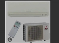 2 Mitsubishi Ductless split Air Conditioners $1500!