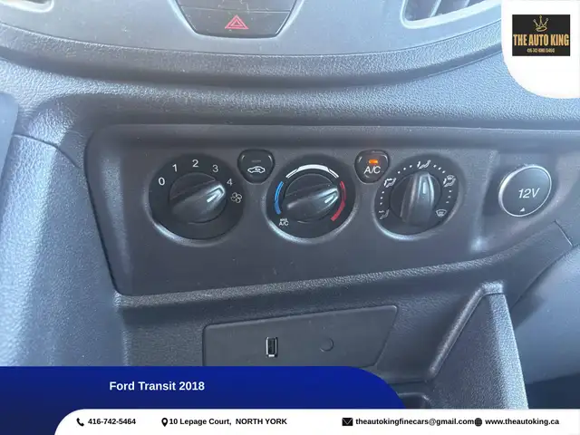 2018 Ford Transit ROOF RACK **** POWER OUTLET **** REAR SHELVES in Cars & Trucks in City of Toronto - Image 18