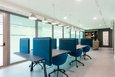 Get to work among a like-minded community in our shared office space for rent. Our coworking spaces...
