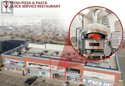 Owner retiring! Excellent opportunity to acquire Vis-à-Vis Pizza & Pasta in Pickering. This 1,174 SF...